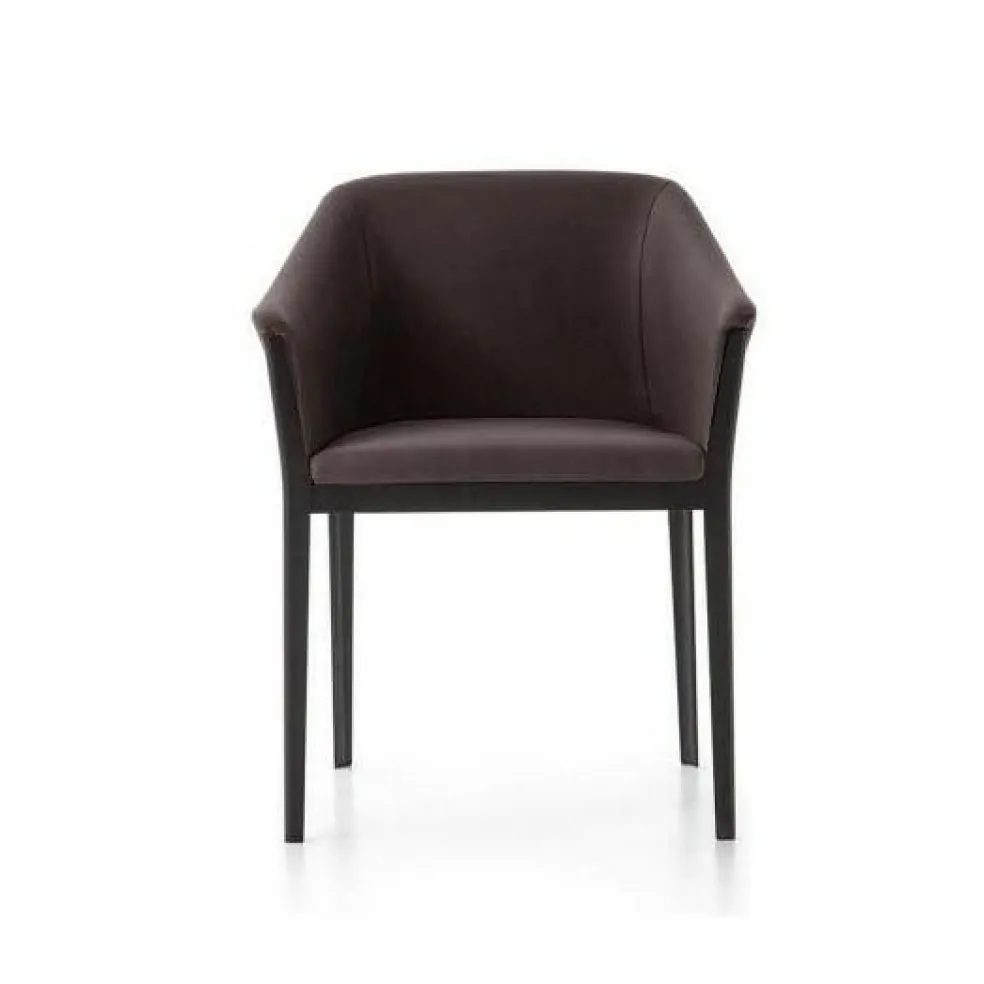 140 Cotone Slim Armlehnstuhl Leder