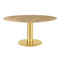 2.0 Dining Table Gestell Messing Ø150cm