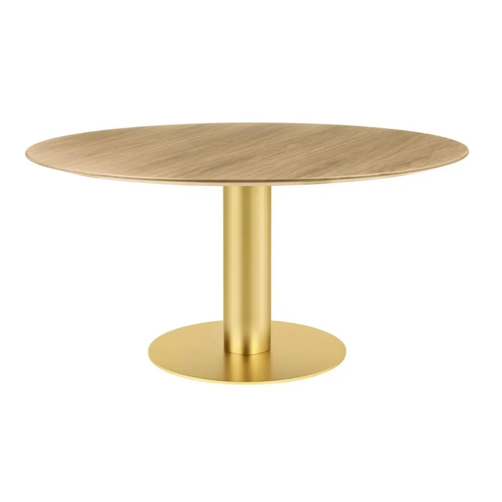 2.0 Dining Table Gestell Messing Ø150cm