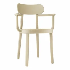 118 F Armlehnstuhl mit Rohrgeflecht