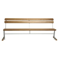 5 Gartenbank 204x77cm Teak