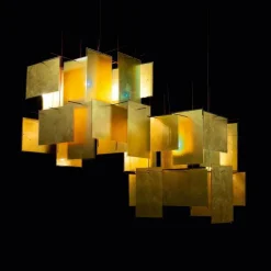 1000 Karat Blau Pendelleuchte