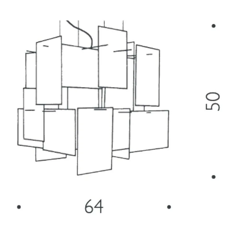 1000 Karat Blau Pendelleuchte