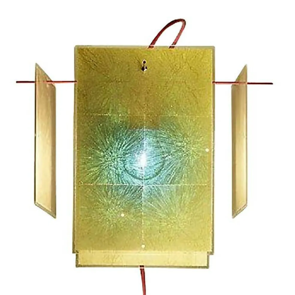 24 Karat Blau Wandleuchte