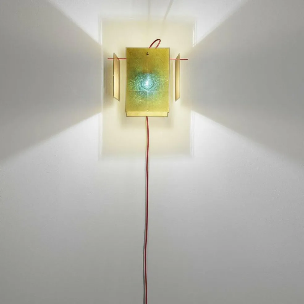 24 Karat Blau Wandleuchte