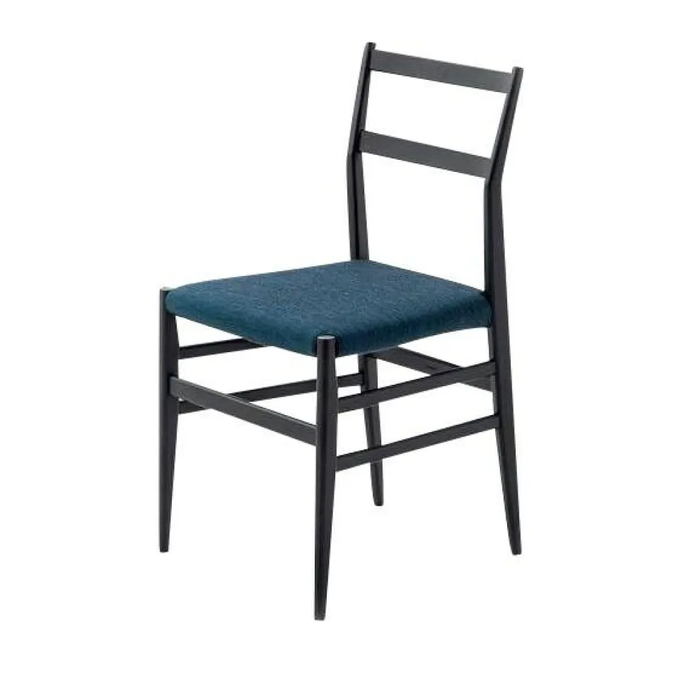 646 Leggera Stuhl mit Sitzpolster