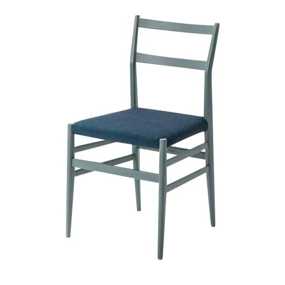 646 Leggera Stuhl mit Sitzpolster