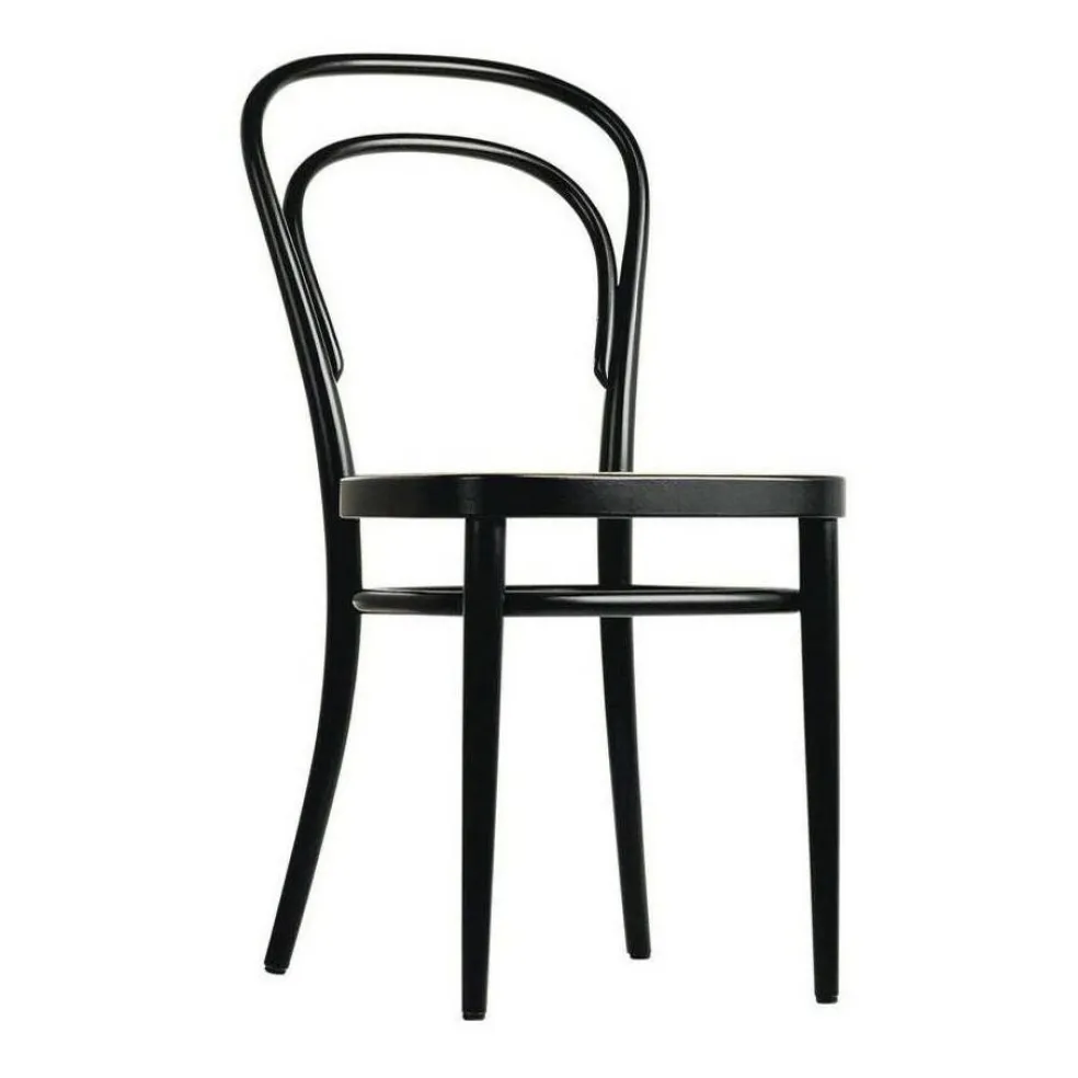 214 M Bugholzstuhl mit Muldensitz