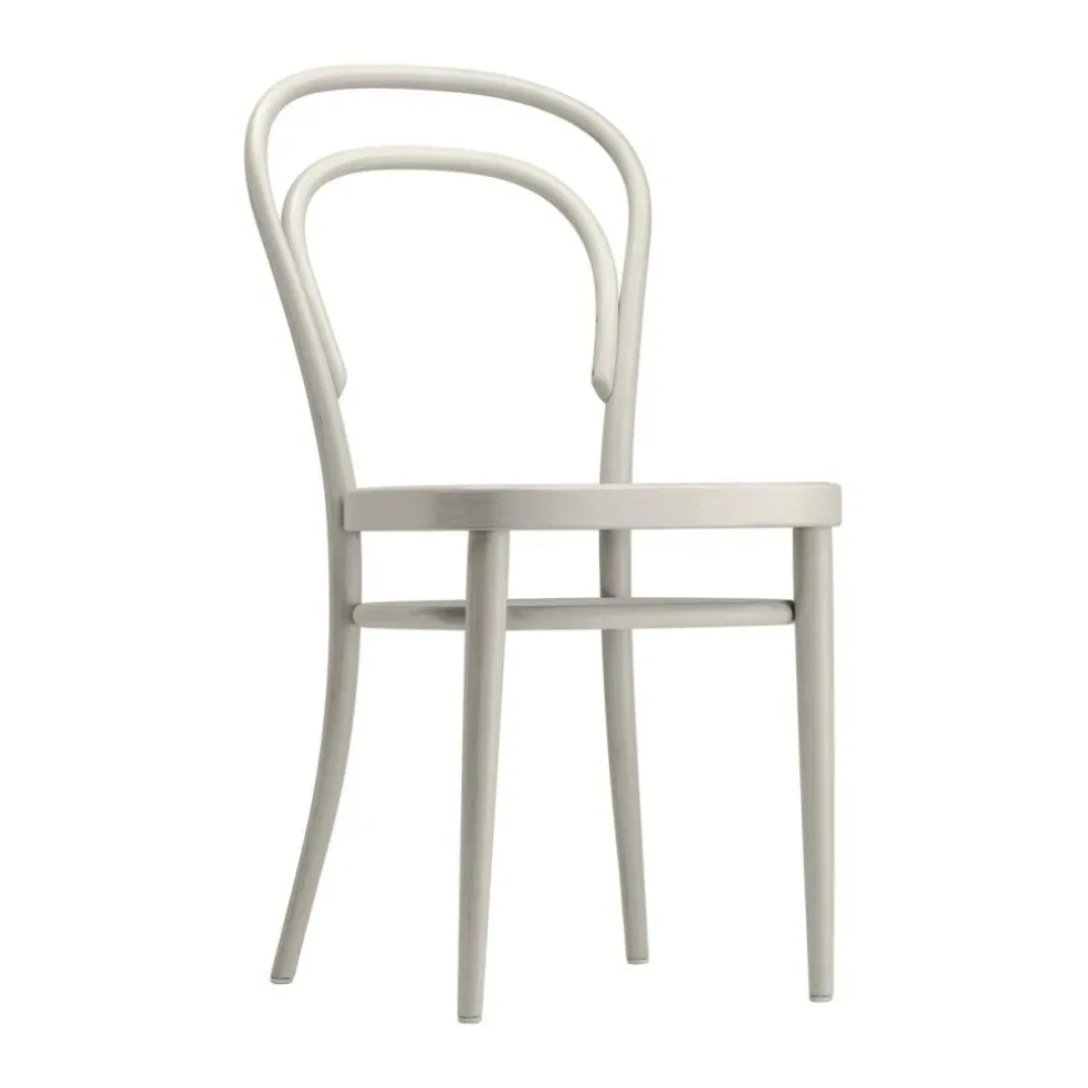 214 M Bugholzstuhl mit Muldensitz