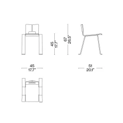 517 Ombra Tokyo Stuhl
