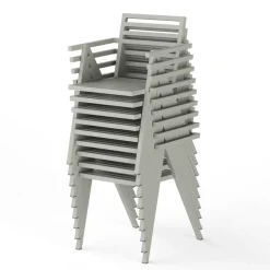 19 Outdoors Armlehnstuhl stapelbar