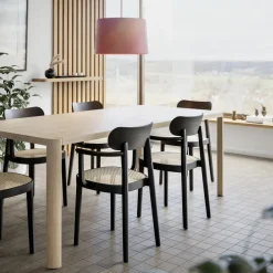 118 Stuhl mit Rohrgeflecht