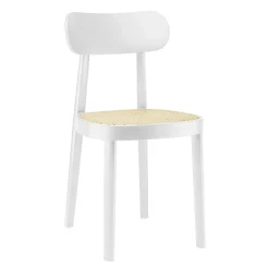 118 Stuhl mit Rohrgeflecht