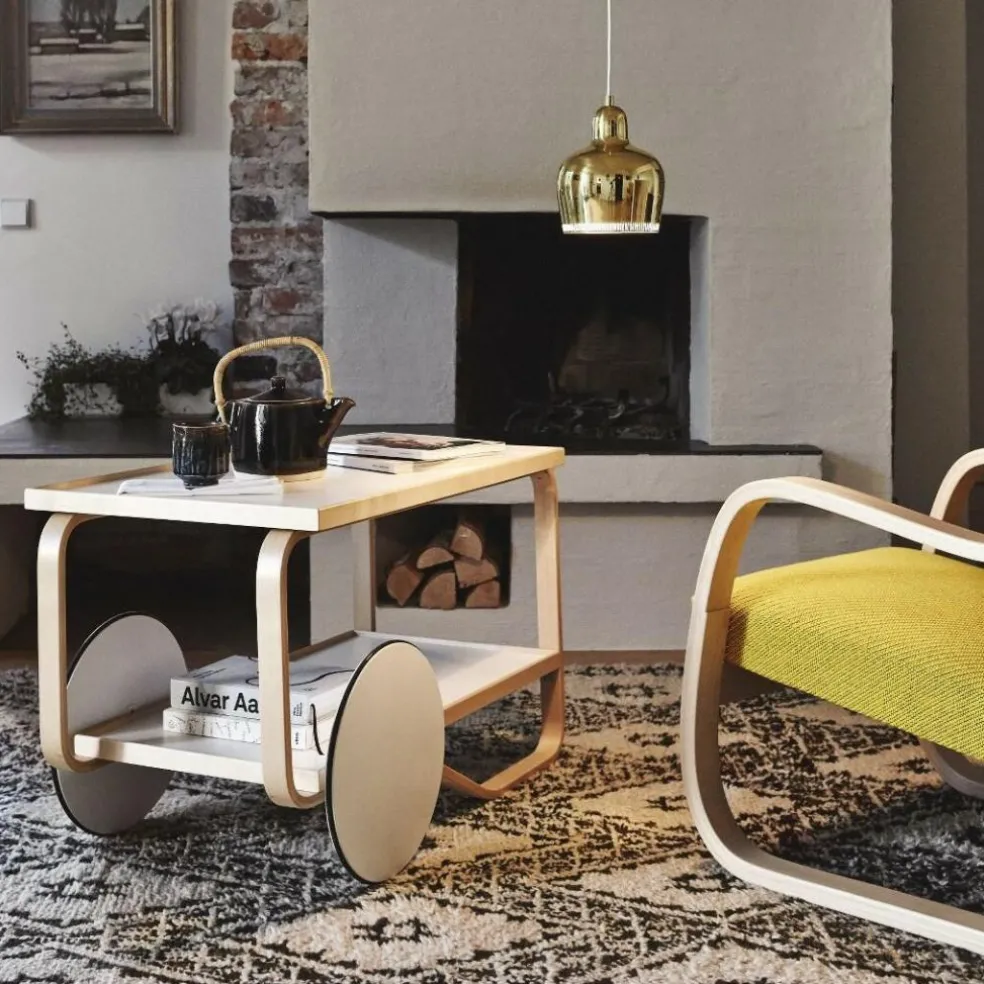 901 Teewagen Gestell Birke