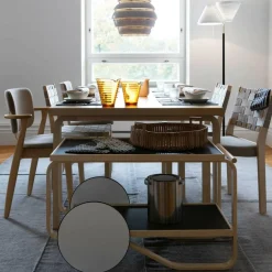 901 Teewagen Gestell Birke