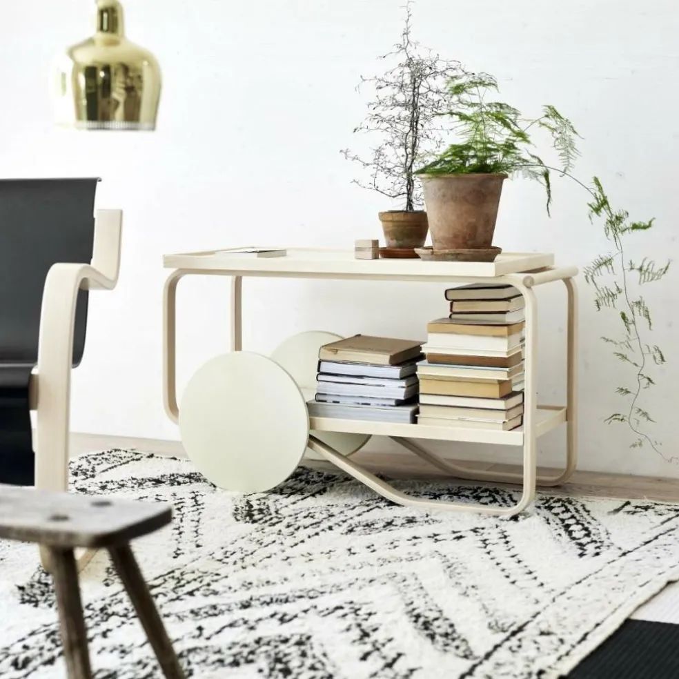 901 Teewagen Gestell Birke