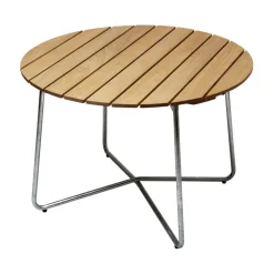 9A 100 Gartenesstisch Ø100cm Eiche