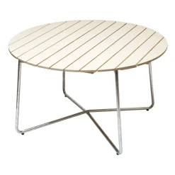 9A 120 Gartenesstisch Ø120cm Eiche