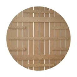 9A 120 Gartenesstisch Ø120cm Teak