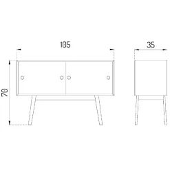 A83 Butler Sideboard
