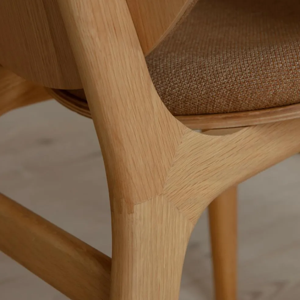 A Conversation Piece Stuhl Gestell Eiche