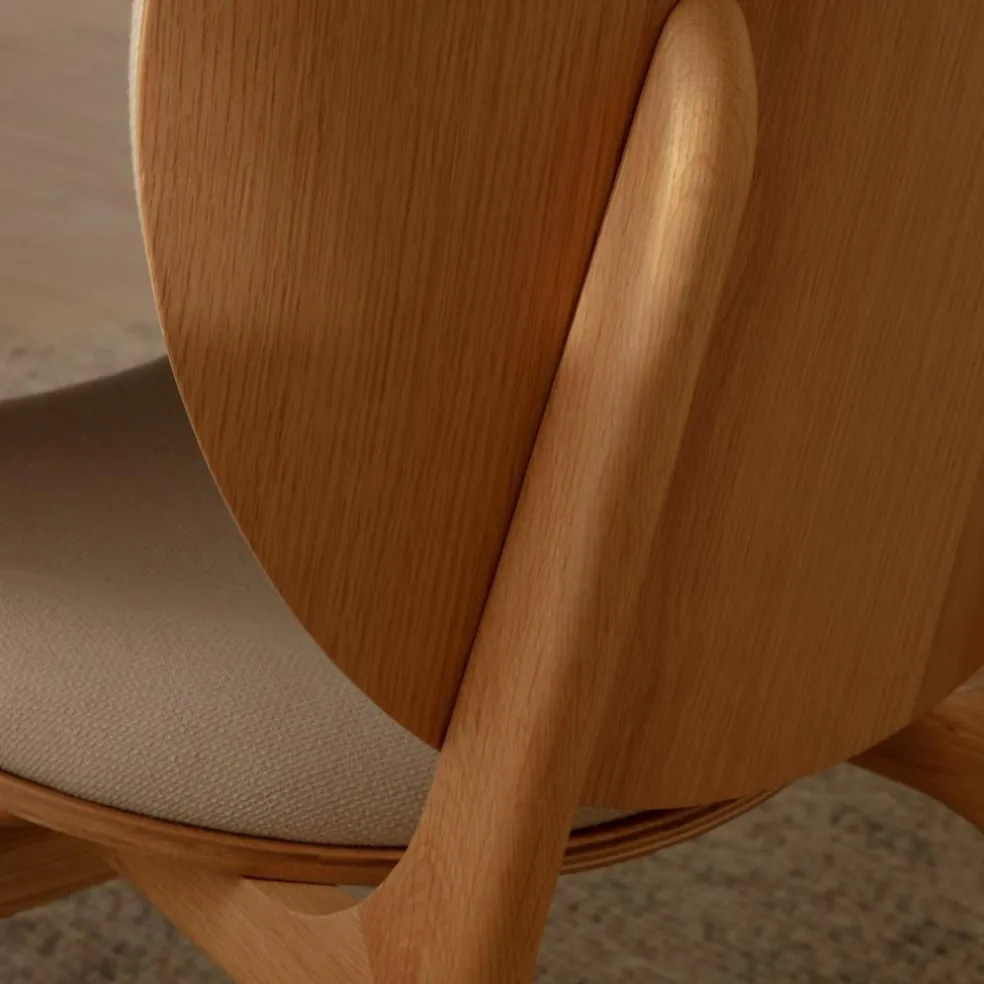 A Conversation Piece Stuhl Gestell Eiche