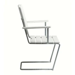 A2 Gartenarmlehnstuhl Eiche