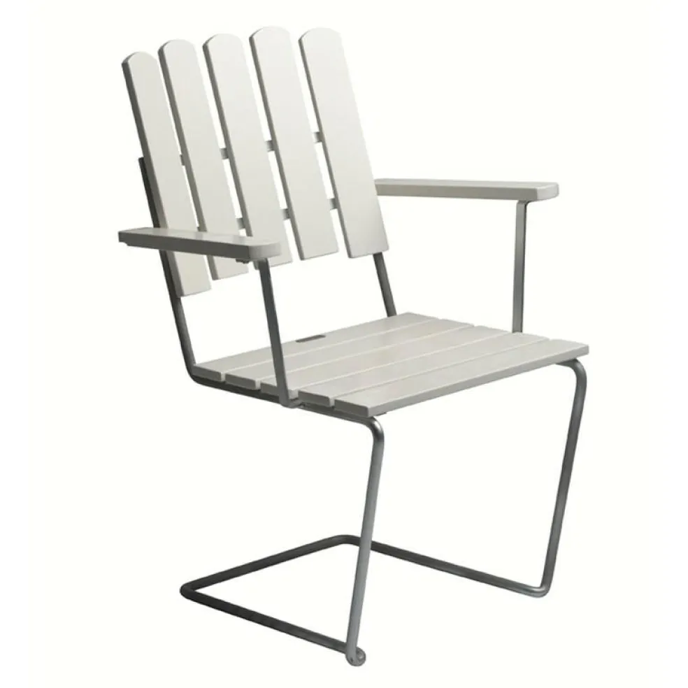 A2 Gartenarmlehnstuhl Eiche