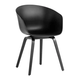 About a Chair AAC 22 2.0 Armlehnstuhl Eiche schwarz lackiert
