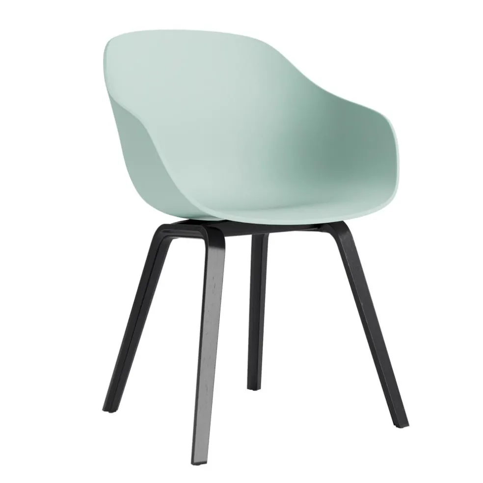 About a Chair AAC 222 2.0 Armlehnstuhl Eiche schwarz lackiert