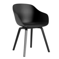 About a Chair AAC 222 2.0 Armlehnstuhl Eiche schwarz lackiert