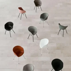 About a Chair AAC 26 Armlehnstuhl Gestell Stahl schwarz