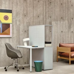 About a Chair AAC 155 Bürostuhl Stoff Gestell poliert