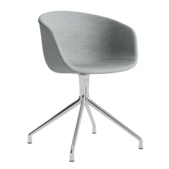 About a Chair AAC 21 Drehstuhl gepolstert Gestell poliert