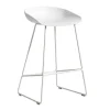About a Stool AAS 38 2.0 Barhocker niedrig Gestell weiß