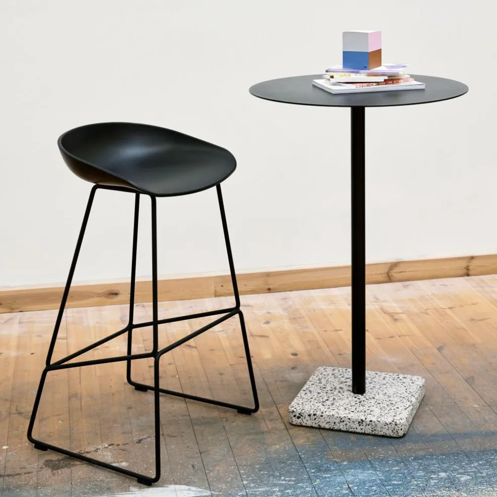 About a Stool AAS 38 2.0 Barhocker hoch Gestell schwarz