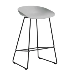 About a Stool AAS 38 2.0 Barhocker niedrig Gestell schwarz