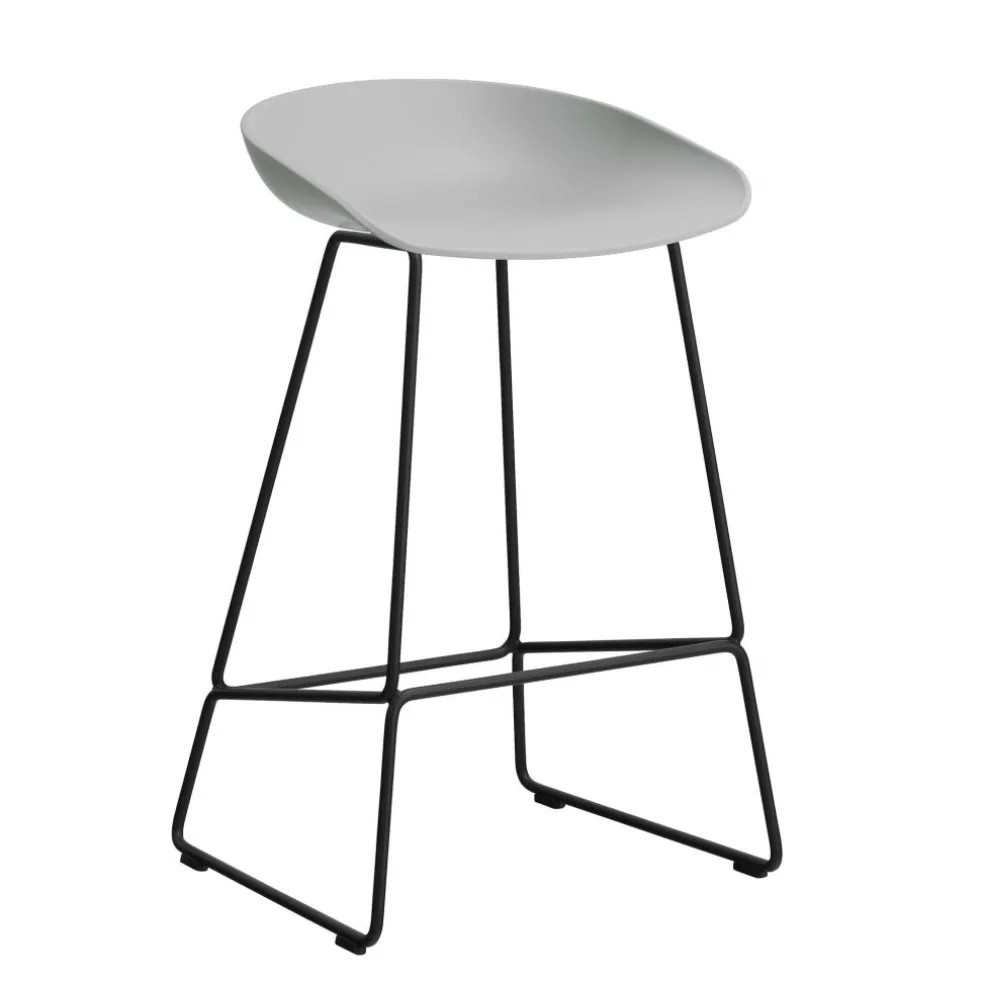 About a Stool AAS 38 2.0 Barhocker niedrig Gestell schwarz