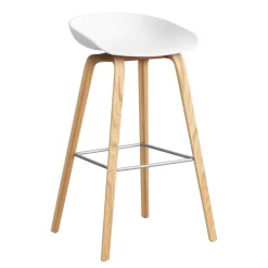 About A Stool AAS 32 2.0 Barhocker hoch Eiche lackiert