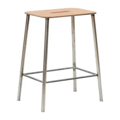 Adam Hocker H 50cm Leder