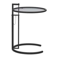 Adjustable Table E 1027 Black Version Beistelltisch