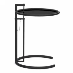 Adjustable Table E 1027 Black Version Beistelltisch