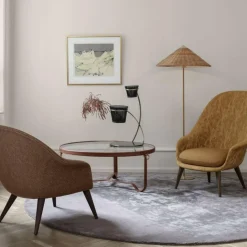 Adnet Couchtisch Ø 100cm