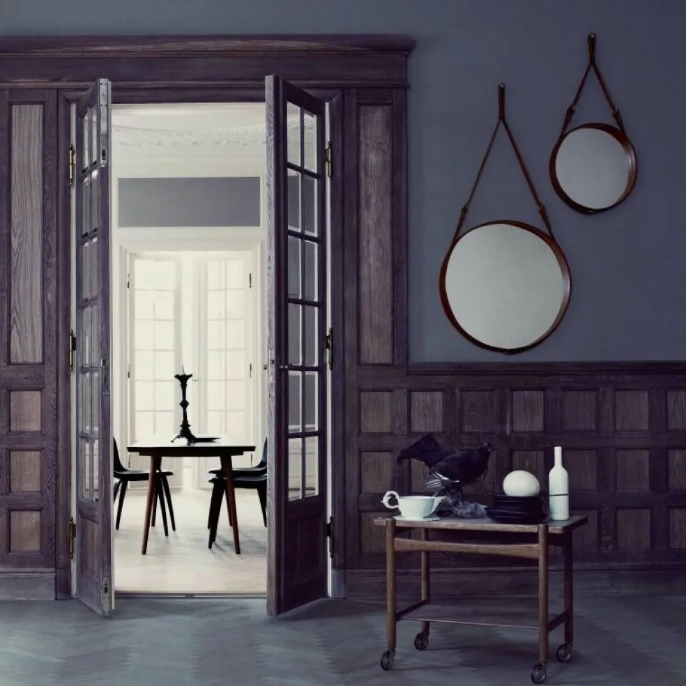 Adnet Wandspiegel Ø45cm