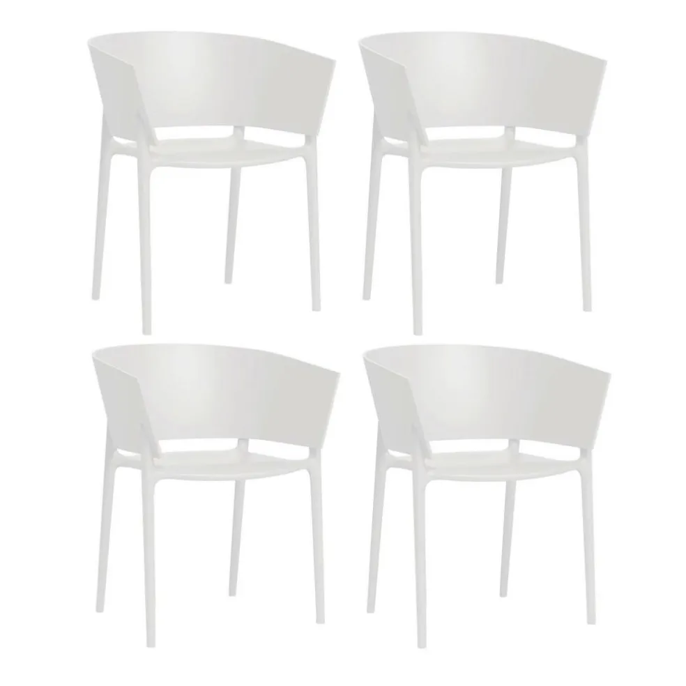 Africa Armlehnstuhl 4er Set