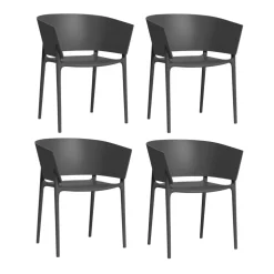 Africa Armlehnstuhl 4er Set