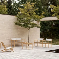 AH911 Gartenbeistelltisch/Gartenhocker 59.5x48.5cm