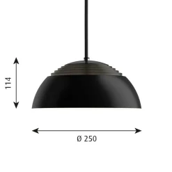 AJ Royal LED Pendelleuchte Ø 25cm