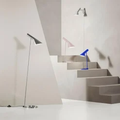 AJ Stehleuchte Edelstahl