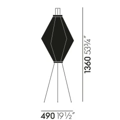 Akari 13A Stehleuchte